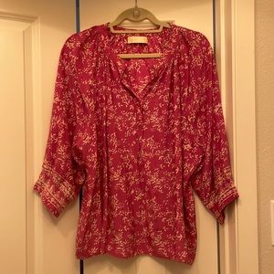 Natalie Martin Remy Top “Bamboo Punch”, Small